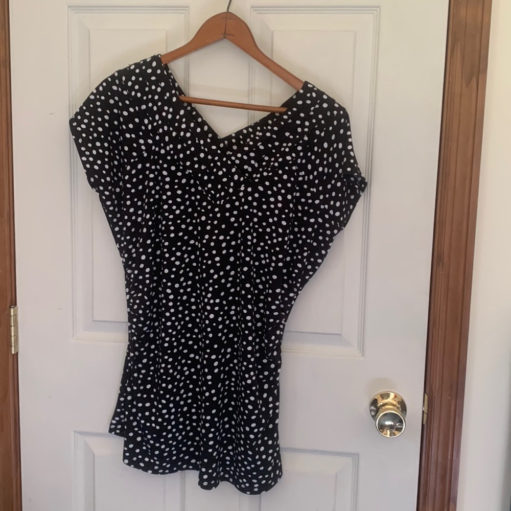 Short sleeve dress top